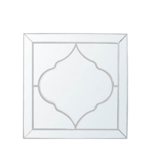 Marrakech Silver Wall Mirror Square